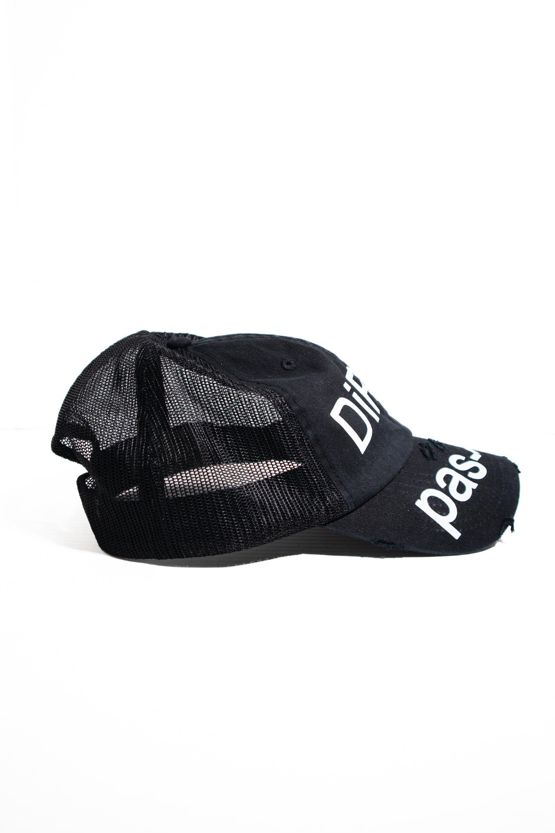 “DIR*ne” Distressed Baseball Cap